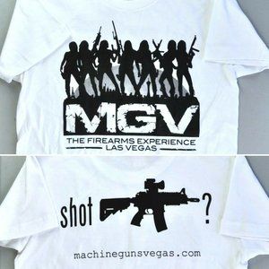 MGV Firearms Experience Las Vegas Babes Guns S T-Shirt Small Mens Got Gun? New